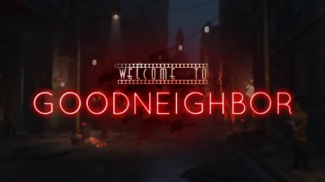 FO4. Welcome to Goodneighbor (Добро пожаловать в Добрососедство)