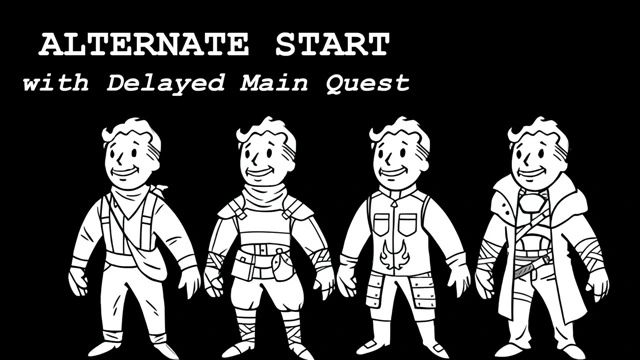 Alternate Start with Delayed Main Quest (Альтернативный старт с задержкой выполнения основного задания)