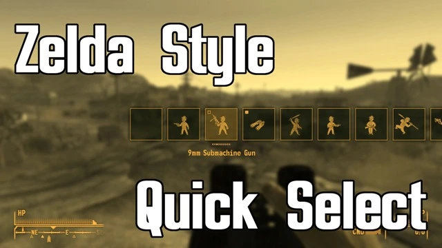 Zelda Style Quick Weapon Select (Быстрый выбор оружия в стиле Zelda)