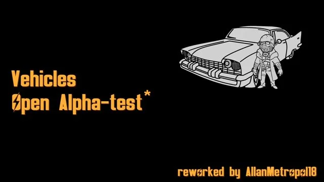 Vehicles: Open Alpha-test 0.0.1 (Транспорт)